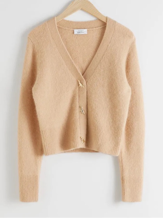 & Other Stories Sweaters - & Other Stories Dinosaur Cardigan